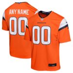 Denver Broncos Nike Game Team Colour Jersey - Custom - Youth
