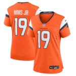 Denver Broncos Nike Home Game Jersey - Orange - Marvin Mims Jr. - Womens