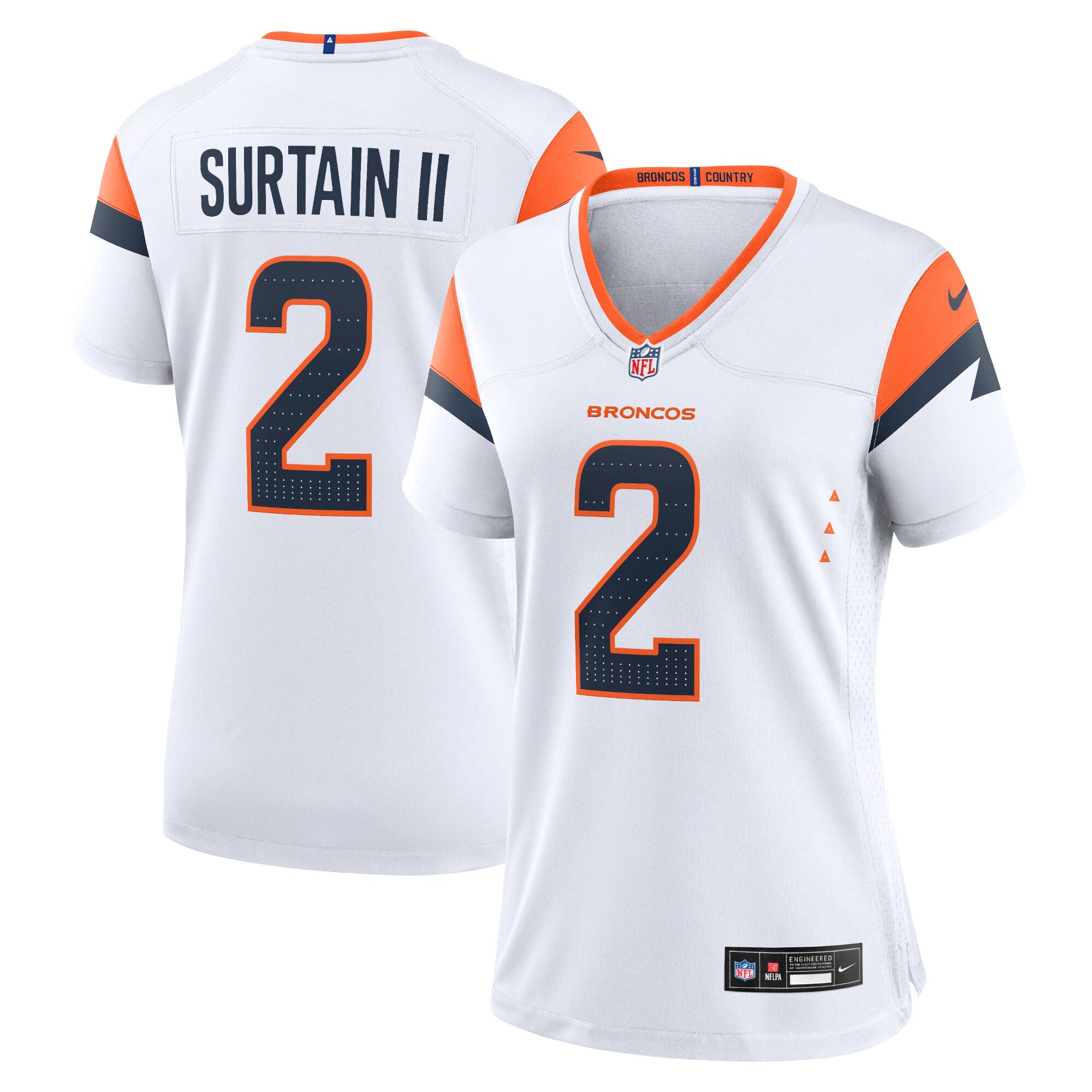 denver-broncos-nike-road-game-jersey-white-patrick-surtain-ii-womens_ss5_p-201559954-pv-1-u-s6yjzq36jy6zj6llgqrk-v-9vkdykmajyjveoqjf4mt.jpg Denver Broncos Nike Road Game Jersey - White - Patrick Surtain II - Womens - Image 1