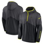 Denver Broncos Nike VOLT Woven Half Zip Jacket - Mens