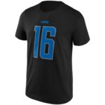 Detroit Lions Alternate Name & Number T-Shirt - Jared Goff - Mens - Big & Tall