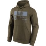 Detroit Lions Fashion Name & Number Hoodie - Jared Goff - Mens