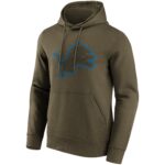 Detroit Lions Khaki Colour Pop Graphic Hoodie - Mens