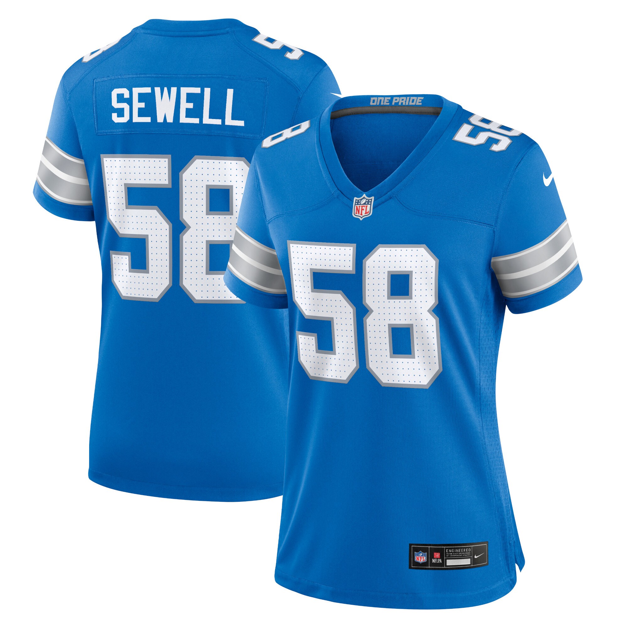 detroit-lions-nike-home-game-jersey-blue-penei-sewell-womens_ss5_p-201534467-pv-1-u-0yrost31o0nxeaqgmg15-v-wke5zyowxez2zmryzmbo.jpg Detroit Lions Nike Home Game Jersey - Blue - Penei Sewell - Womens - Image 1
