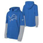 Detroit Lions Nike Team Issue Pullover Hoodie - Youth