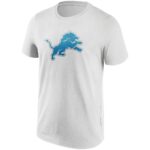 Detroit Lions Secondary Colour Logo T-Shirt - Mens