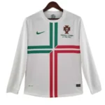2012 Portugal Retro Jersey Away Long Sleeve