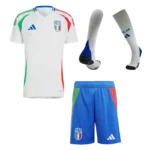Italy Away Whole Kit(Jersey+Shorts+Socks) Euro 2024
