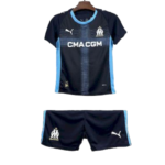 25-26 Marseille Away Kids Football jersey kit 2025-26 Fan version