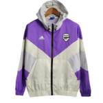 Arsenal Windbreaker Purple Soccer Jersey 2023
