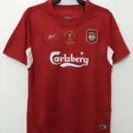 2005 Liverpool Retro Jersey UCL Final Home