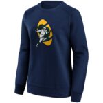 Green Bay Packers Classic Logo Crew Sweatshirt - Womens