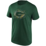 Green Bay Packers Etch T-Shirt - Mens