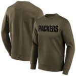 Green Bay Packers Fashion Preferred Logo Crew Sweatshirt - Big & Tall - Mens