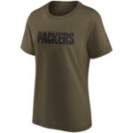 Green Bay Packers Fashion Preferred Logo T-Shirt - Womens