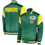 Green Bay Packers Heavyweight Satin Jacket