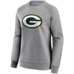 Green Bay Packers Neutral Colour Logo Crew Sweatshirt - Womens