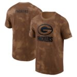 Green Bay Packers Nike 2023 Short Sleeve Salute to Service Sideline T-Shirt - Mens