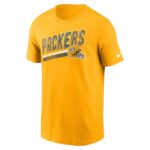 Green Bay Packers Nike Essential Cotton Blitz Lockup T-Shirt - Mens