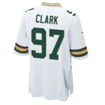 Green Bay Packers Nike Game Road Jersey - White - Kenny Clark - Mens