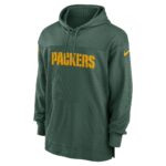 Green Bay Packers Nike Sideline Jersey Hoodie Top - Mens