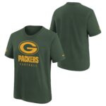 Green Bay Packers Nike Team Issue Sideline T Shirt - Fir - Youth