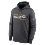 Green Bay Packers Nike Therma Pullover Hoodie - Mens