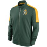 Green Bay Packers Nike Track Jacket - Mens