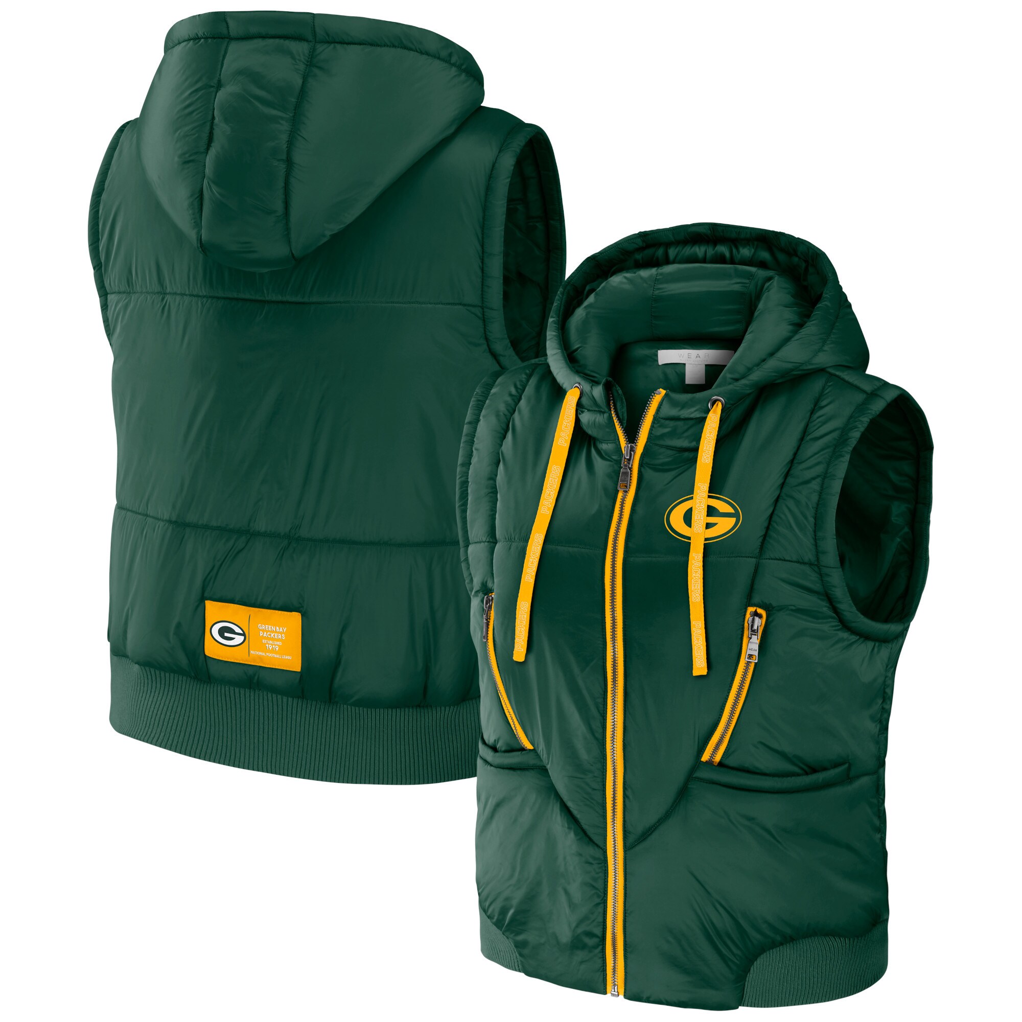 green-bay-packers-wear-by-erin-andrews-puffer-vest-womens_ss5_p-13368922-pv-1-u-zfifjrvuttndpccycyof-v-rrnlw24kmtblkvoqkvrs.jpg Green Bay Packers WEAR by Erin Andrews Puffer Vest - Womens - Image 1