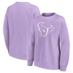 Houston Texans Mono Logo Graphic Oversized Crew Sweatshirt - Womens