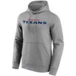 Houston Texans Neutral Colour Wordmark Hoodie - Mens - Big & Tall