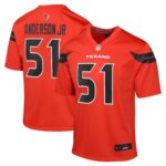 Houston Texans Nike Alternate Game Jersey - Red - Will Anderson Jr. - Youth