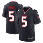 Houston Texans Nike Home Game Jersey - Navy - Jalen Pitre - Mens