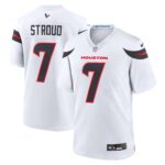 Houston Texans Nike Road Game Jersey - White - C.J. Stroud - Mens