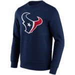Houston Texans Primary Colour Logo Crew Sweatshirt - Mens