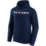 Houston Texans Primary Colour Wordmark Hoodie - Mens - Big & Tall