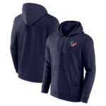 Houston Texans Primary Logo Full Zip Hoodie - Mens