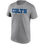 Indianapolis Colts Neutral Colour Wordmark T-Shirt - Mens