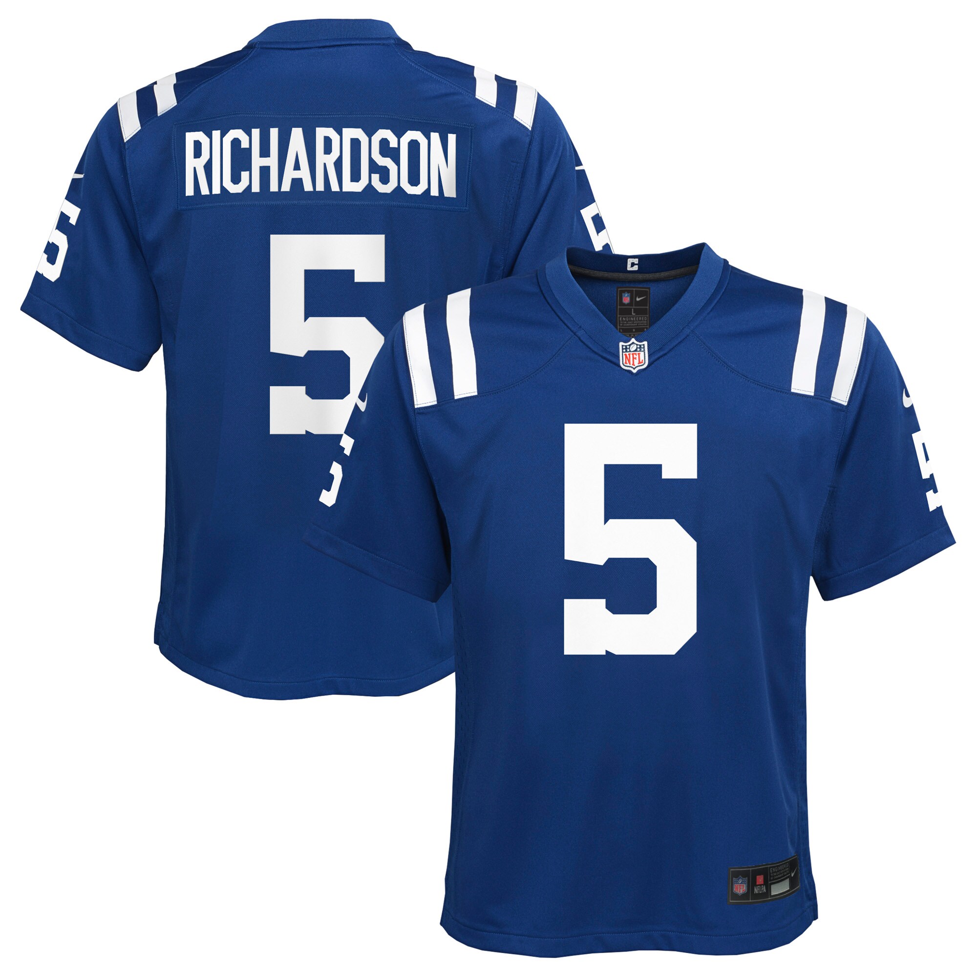 indianapolis-colts-nfl-colts-replica-jersey-anthony-richardson-kids_ss5_p-200489324-pv-1-u-yjvq0ucouu1xfvx4asyr-v-p9waegifnqeppzld9ngc.jpg Indianapolis Colts NFL Colts Replica Jersey Anthony Richardson - Kids - Image 1
