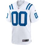 Indianapolis Colts Nike Game Road Jersey - White - Custom - Mens