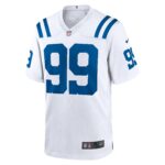 Indianapolis Colts Nike Game Road Jersey - White - DeForest Buckner - Mens