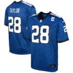 Indianapolis Colts Nike Indiana Nights Alternate Game Jersey - Royal - Jonathan Taylor - Youth