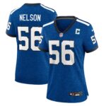 Indianapolis Colts Nike Indiana Nights Alternate Game Jersey - Royal - Quenton Nelson - Womens