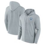 Indianapolis Colts Primary Logo Full Zip Hoodie - Mens