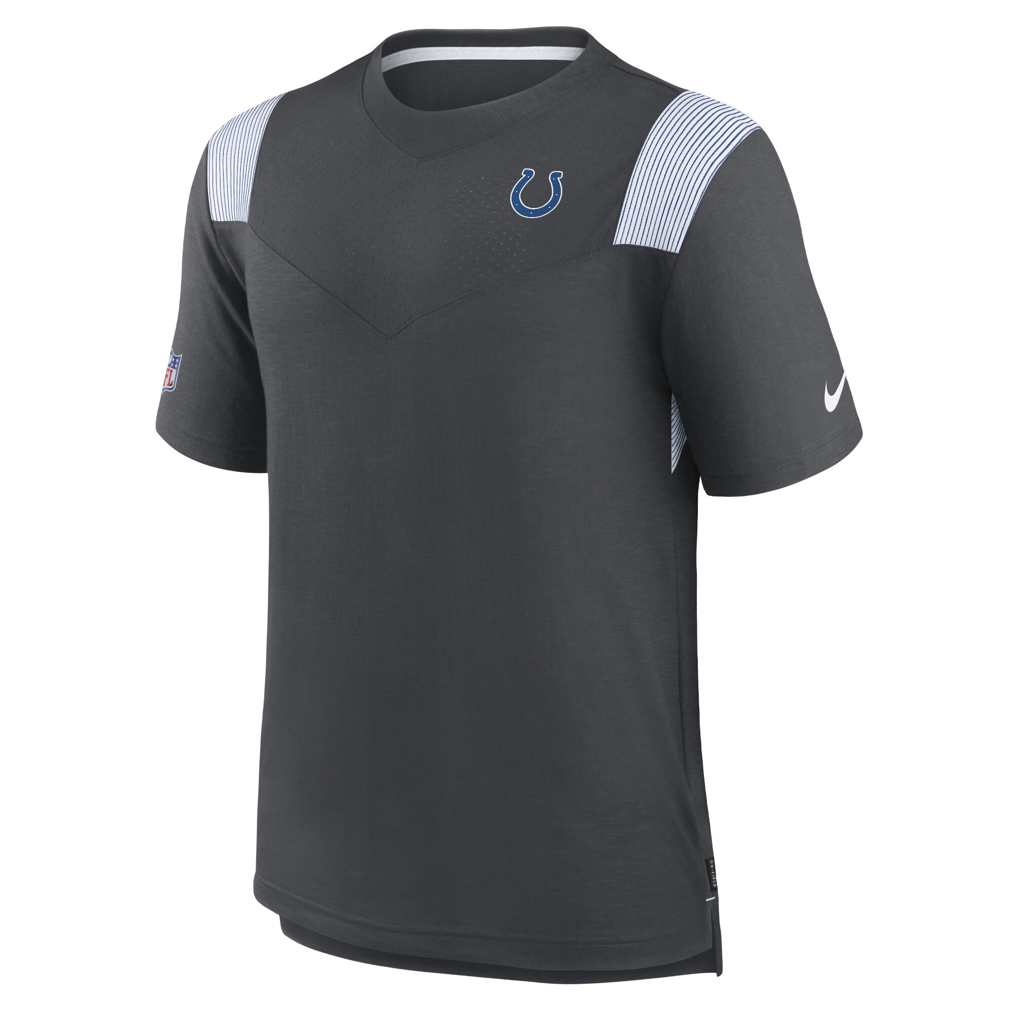 indianapolis-colts-sideline-nike-dri-fit-player-short-sleeve-top-mens_ss4_p-12098077-pv-1-u-1c8kxcdepql349c0v57h-v-1c2a43a32dee4326bc2f143759b923ae.jpg Indianapolis Colts Sideline Nike Dri-FIT Player Short Sleeve Top - Mens - Image 1