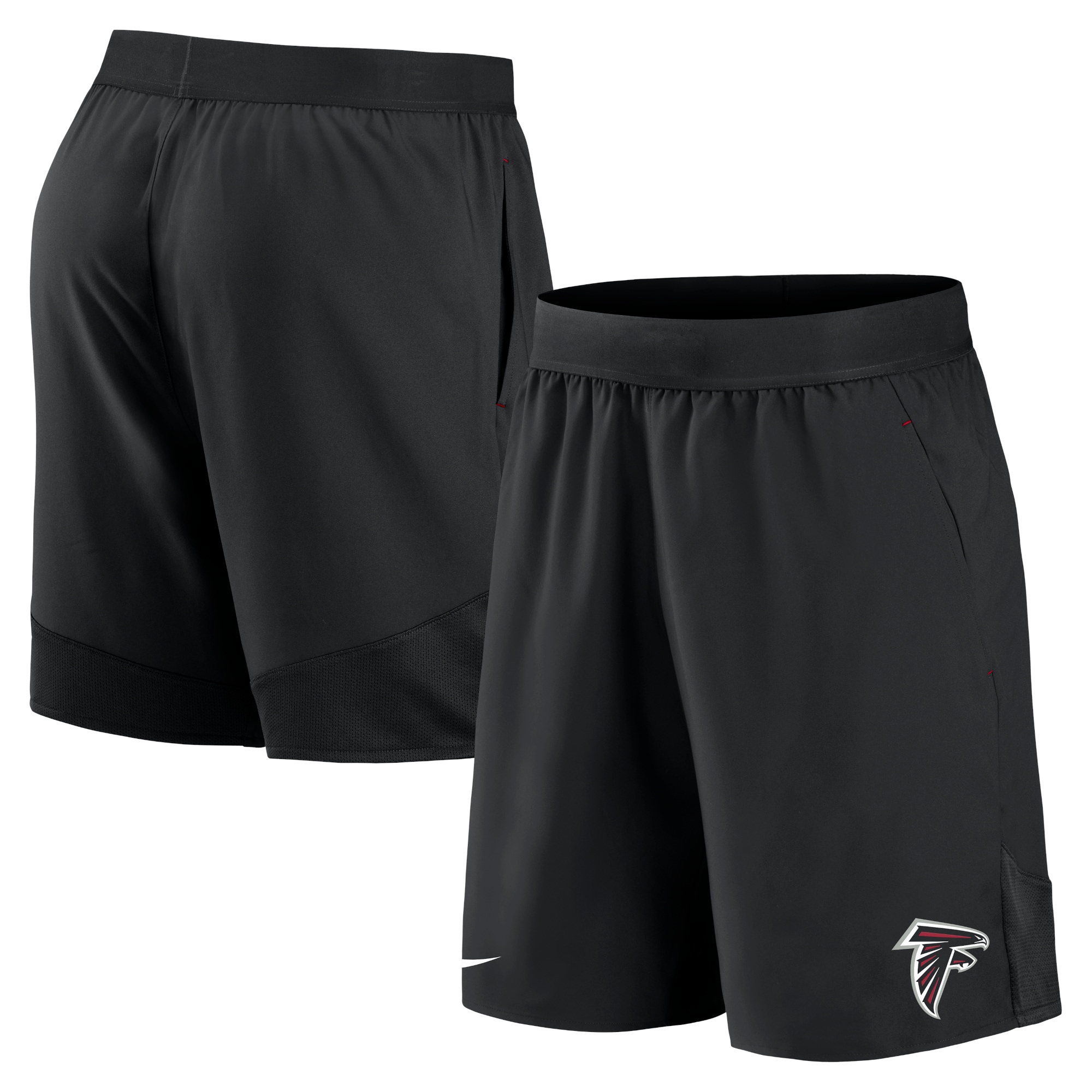 mens-nike-black-atlanta-falcons-stretch-woven-shorts_pi4478000_altimages_ff_4478306-5c8619bf3c83d1602e19alt1_full.jpg Men's Nike Black Atlanta Falcons Stretch Woven Shorts - Image 1