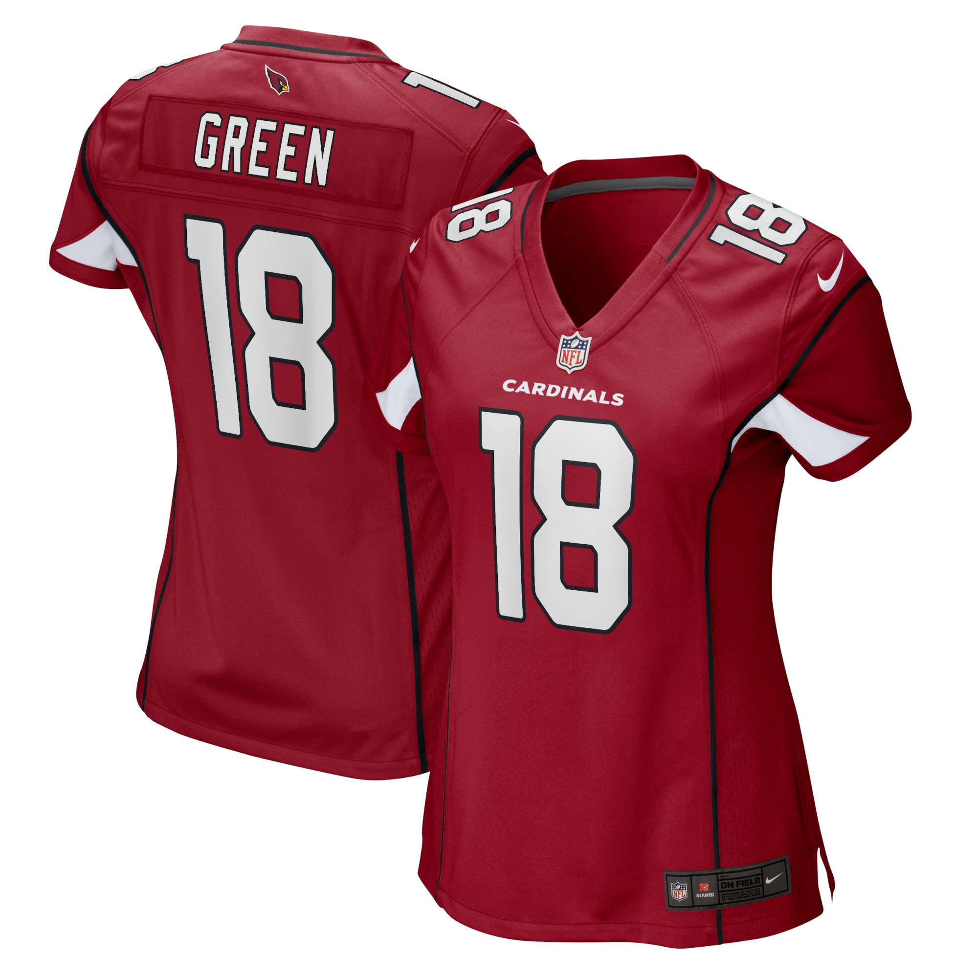womens-nike-aj-green-cardinal-arizona-cardinals-game-jersey_pi4273000_altimages_ff_4273647-f3a40c5713b4719f22a8alt1_full.jpg Women's Nike A.J. Green Cardinal Arizona Cardinals Game Jersey - Image 1