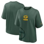 Women's Nike Green Green Bay Packers Boxy T-Shirt