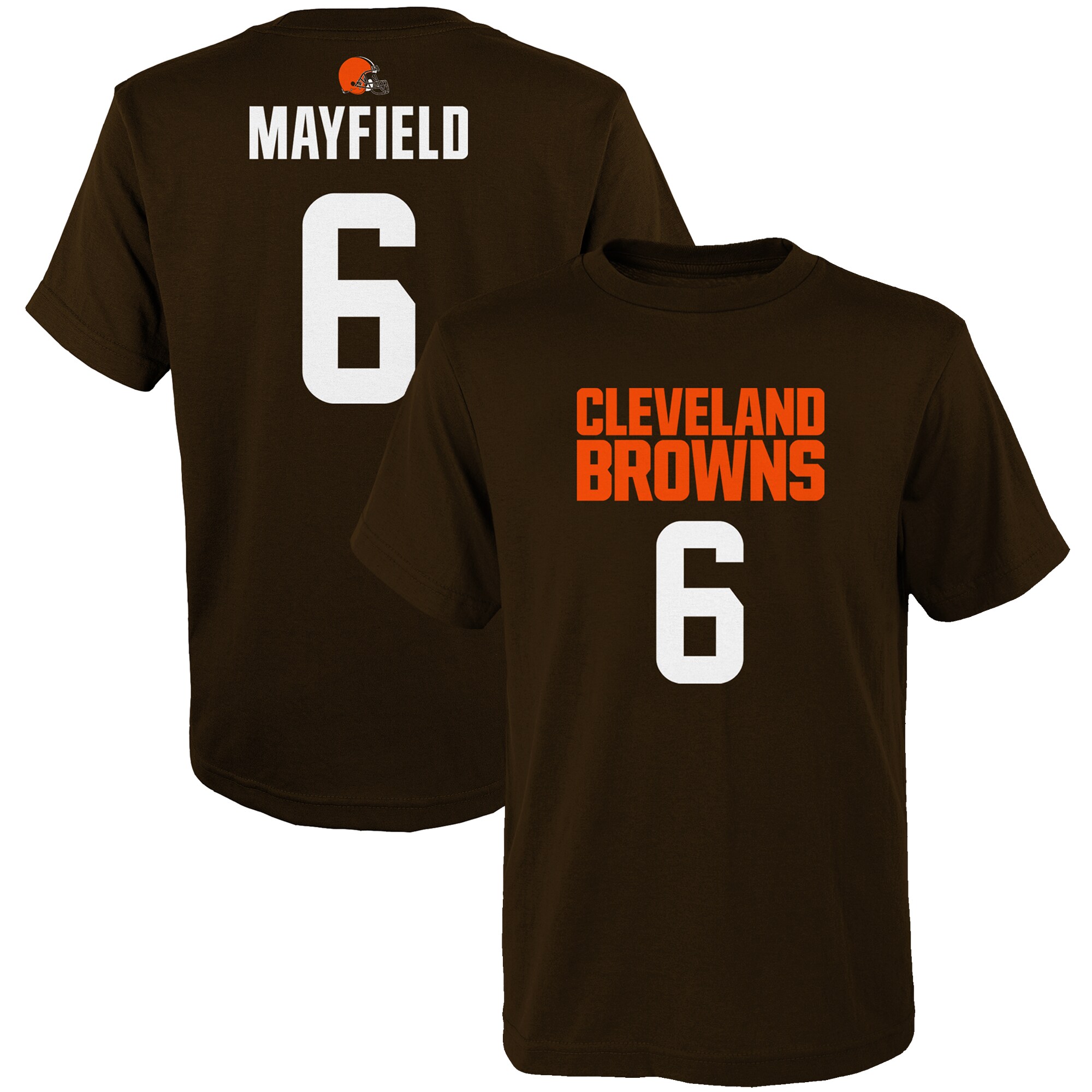 youth-baker-mayfield-brown-cleveland-browns-mainliner-player-name-and-number-t-shirt_pi3966000_altimages_ff_3966486-b27021bd0921b54351e3alt1_full.jpg Youth Baker Mayfield Brown Cleveland Browns Mainliner Player Name & Number T-Shirt - Image 1
